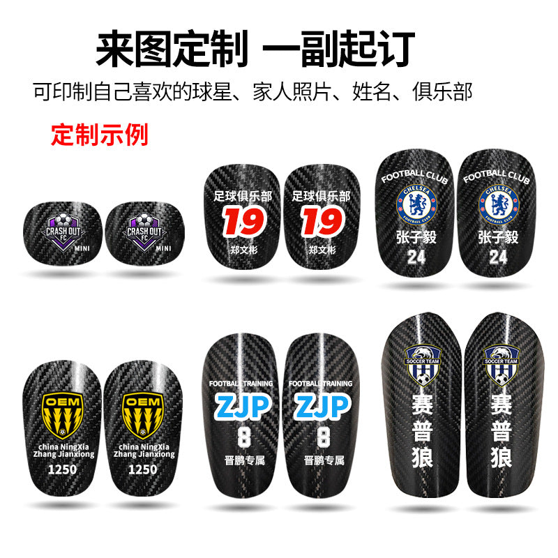 Footballier™ – Protèges Tibia Professionnel en Carbone